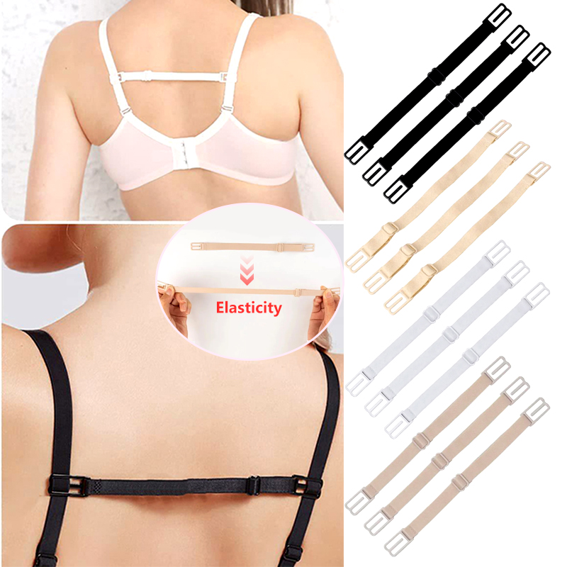 Nursing Bra Clip - 3ピースブラストラップクリップ、伸縮性のあるストラップを滑りにくく保つ目に見えない滑り止めブラストラップホルダー、調節可能でブラストラップを所定の位置に保ちます。