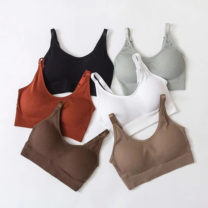 女性のためのシームレスでセクシーなブラ,フルカップ,通気性の - Sleep Bra Bralette のレビューと価格