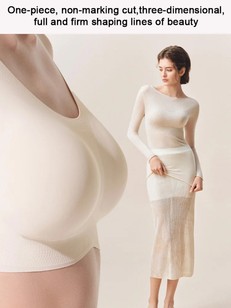 プッシュアップリフティングワイヤレスブラ、女性の快適なシーム - Mastectomy Bra Pocket のレビューと価格