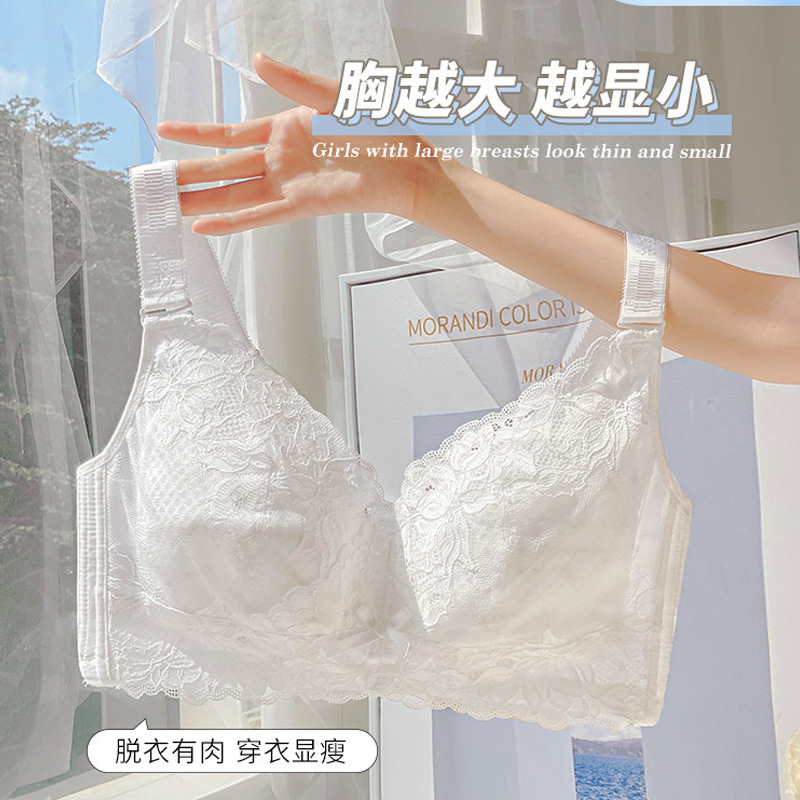 極薄レース夏新作通気性ブラジャー、大きいサイズの下着、女性用 - Mastectomy Bra Pocket のレビューと価格