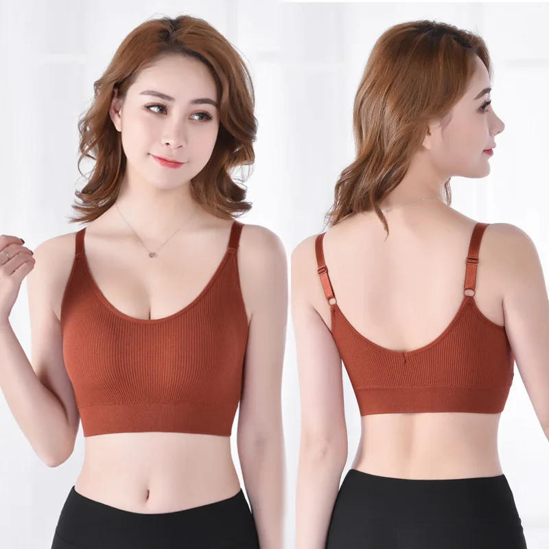 女性用シームレスワイヤーフリーブラレット、フルカップ、通気性 - Sleep Bra Bralette のレビューと価格