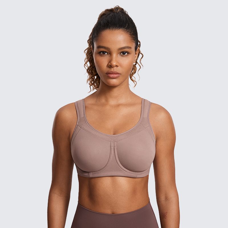 SYROKAN 女性スポーツブラ高衝撃性取り外し可能なパッド - Full Coverage Bra のレビューと価格