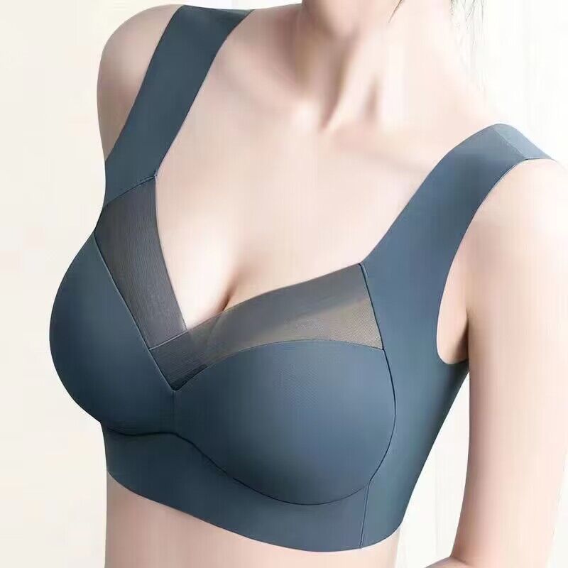 セクシーなシームレスブラジャープッシュアップスポーツブラジャ - Mastectomy Bra Pocket のレビューと価格